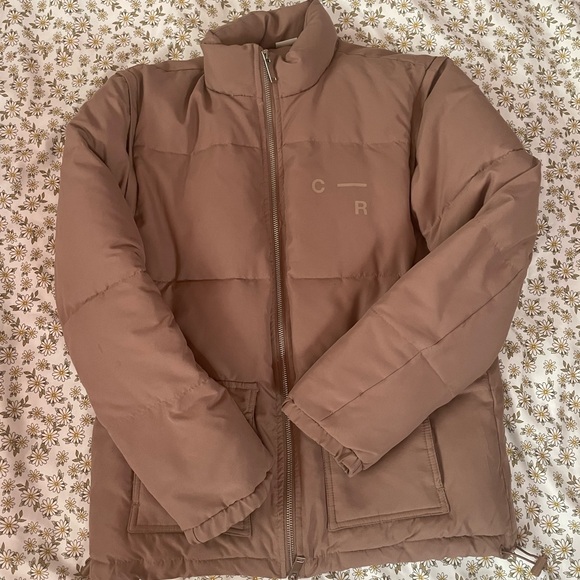 Brown Puffer Jacket pacsun colour range - Picture 3 of 3